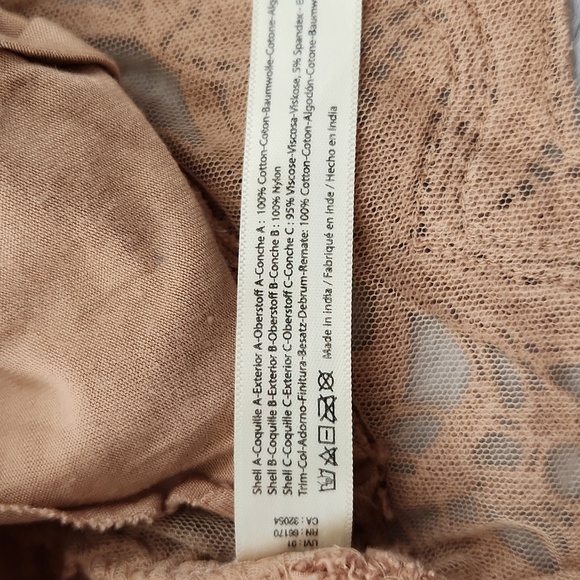 Free people lace cut out bralette size XS - Picture 7 of 8